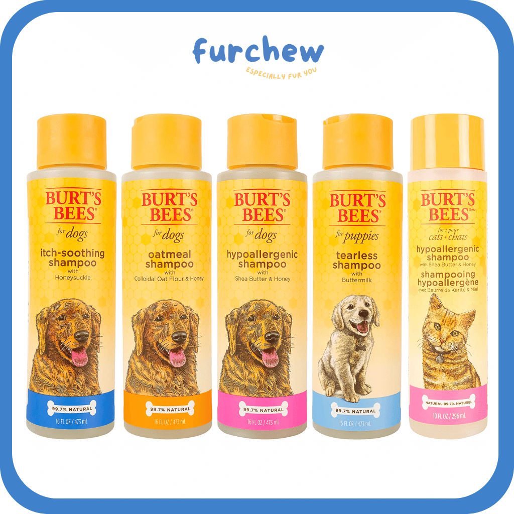 [SG] Burt's Bees for Dogs & Puppies Shampoo , Conditioner & Spray