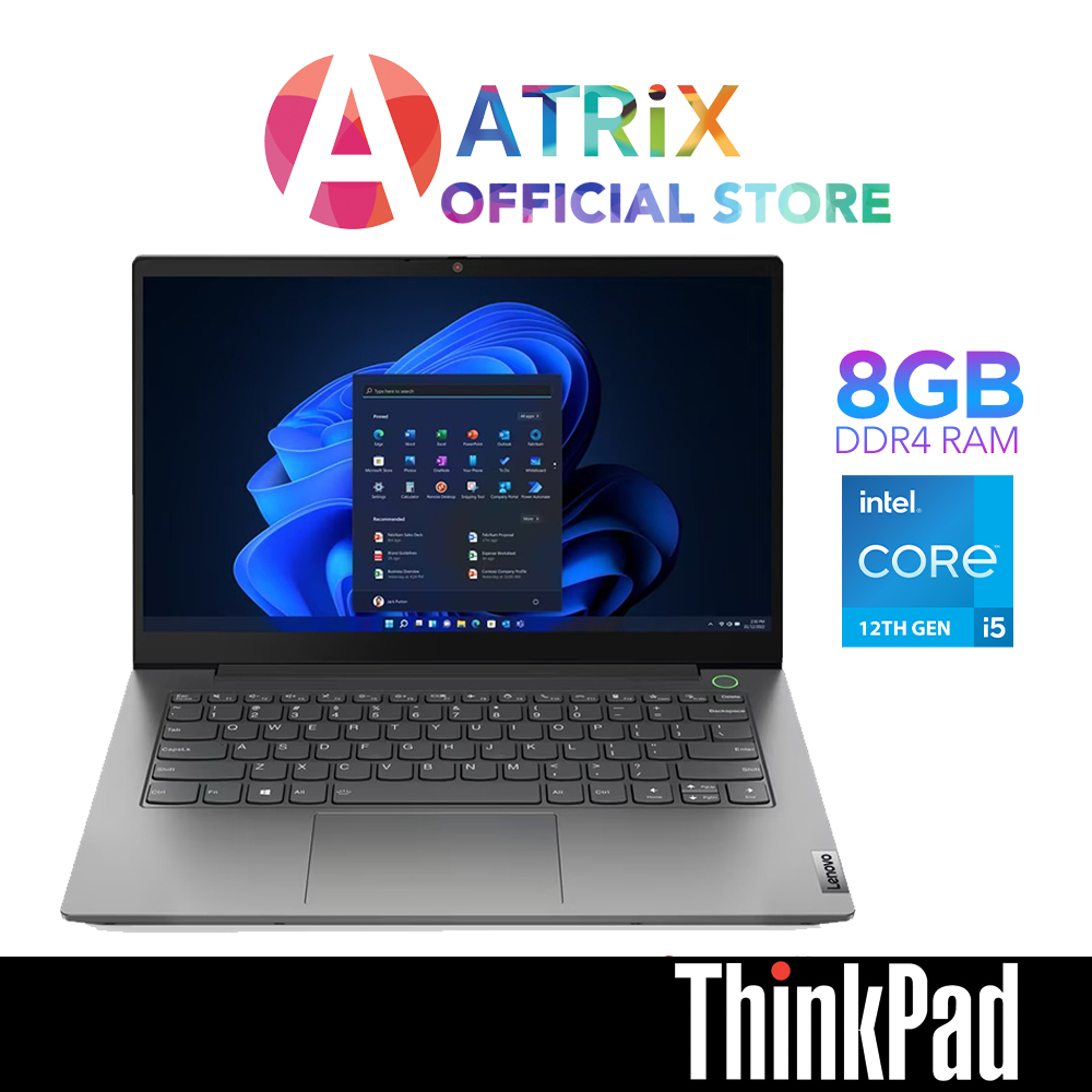 【Express Delivery】Lenovo ThinkBook 14 G4 | 21DHCTO1WW | 14" FHD | Intel i5-1235U | 8GB RAM | 512GB SSD | Win11 | 3Y