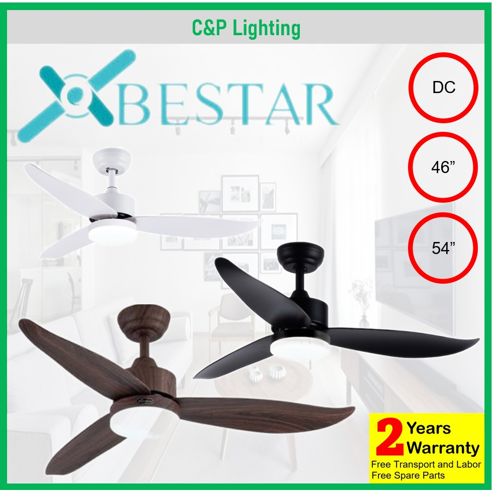 [Installation Promo] Bestar Razor 46" / 54" Ceiling Fan with LED light