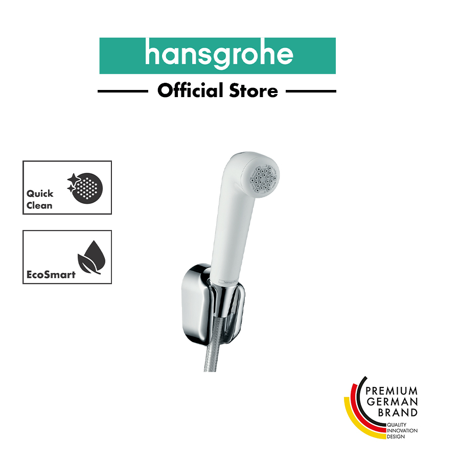 hansgrohe Bidette hand shower 1jet with shower holder and pressure