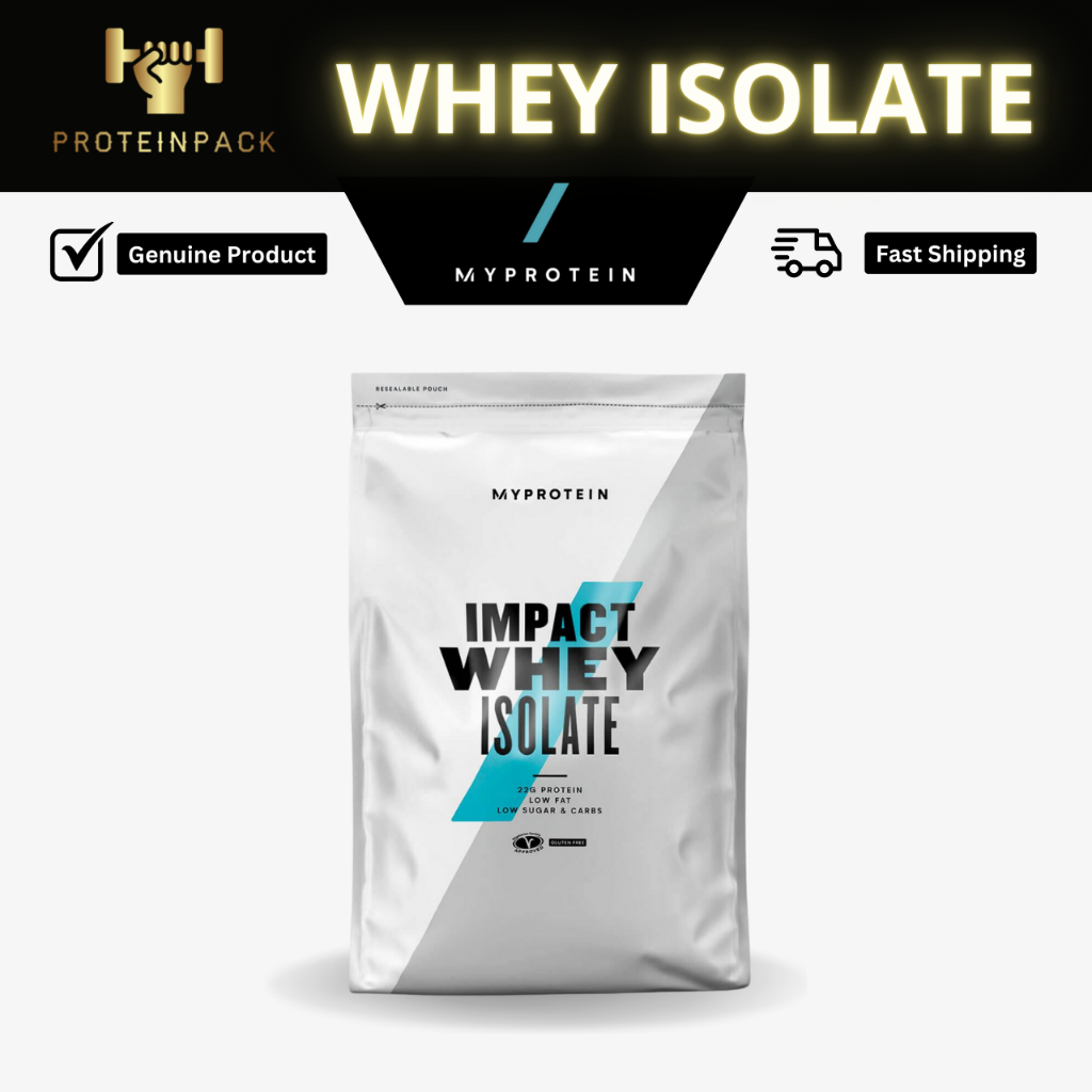 MyProtein Impact Whey ISOLATE Various sizes and Flavours [Add on