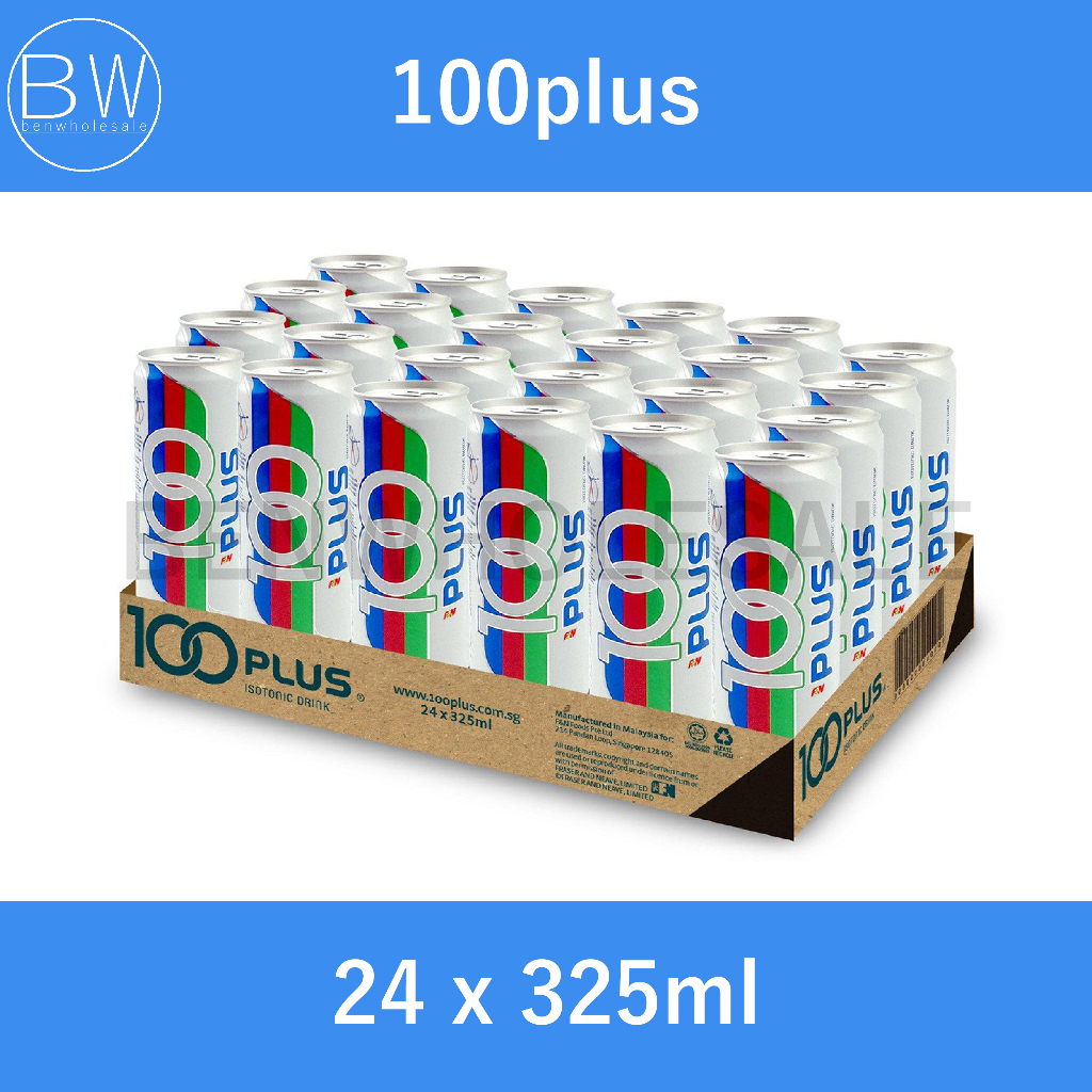 100 Plus Original Can Drink (24 x 325ml) Expiry Nov 2024 Shopee Singapore