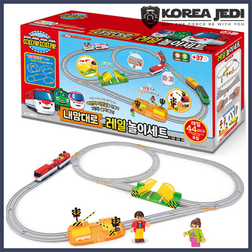 Titipo and Friends - Train Track Playset (Not included Train) /Railway ...