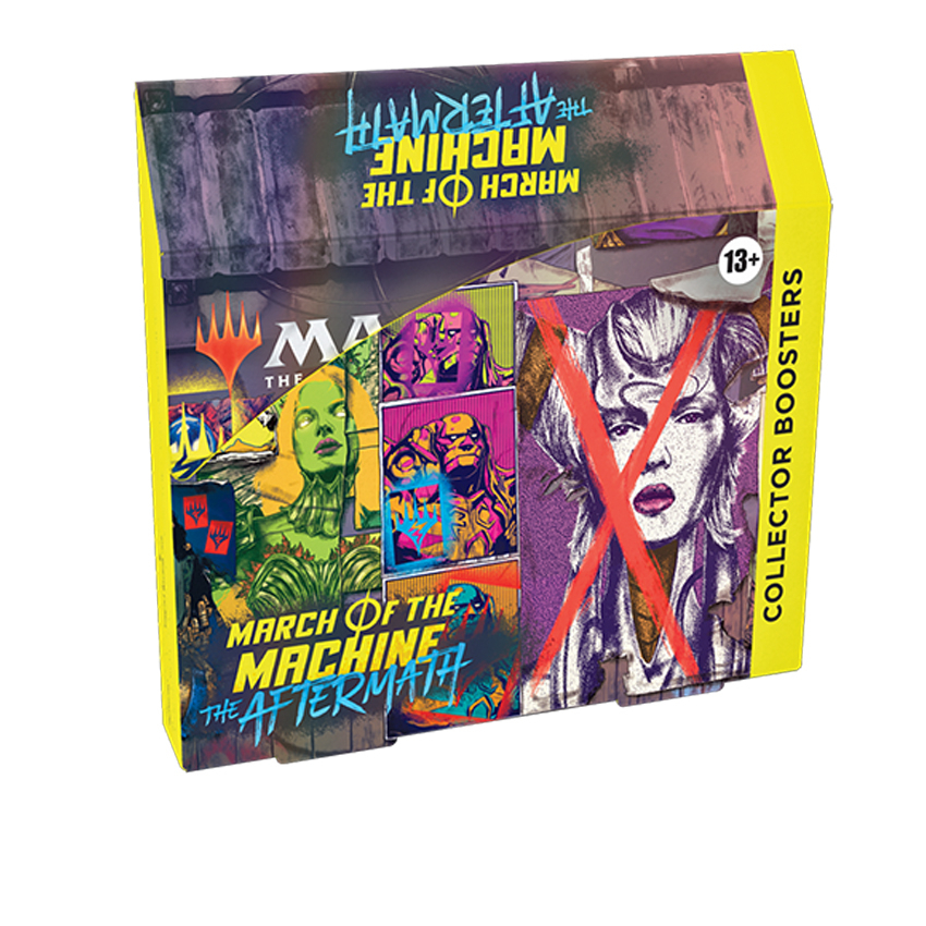march of the machines aftermath collector booster box Magic the Gathering March of the Machine Aftermath Collector Booster Box