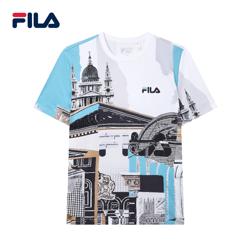 Fila white line t 2024 shirt