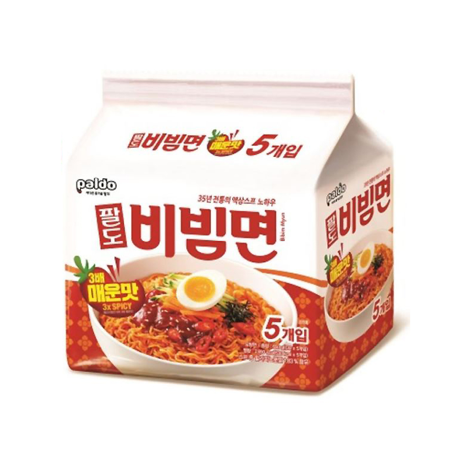 Paldo Bibimmen Multipack , Paldo Bibimmen Multipack (Korean Instant ...