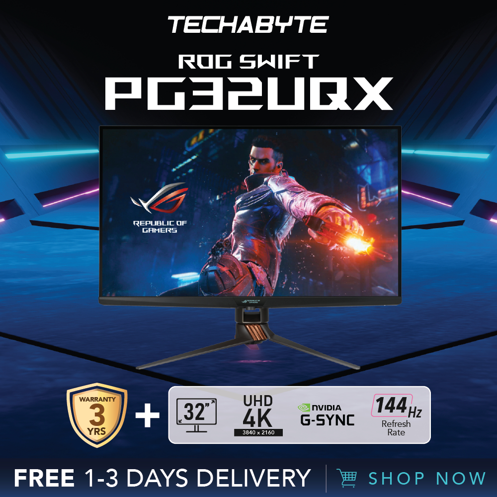 Asus ROG Swift PG32UQX 32" UHD 4K IPS 144Hz 4ms GSync