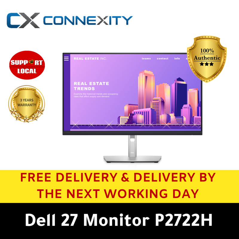 Dell 27 Monitor - P2722H | Dell Monitor 27 | Dell 2722 | Dell P2722H ...