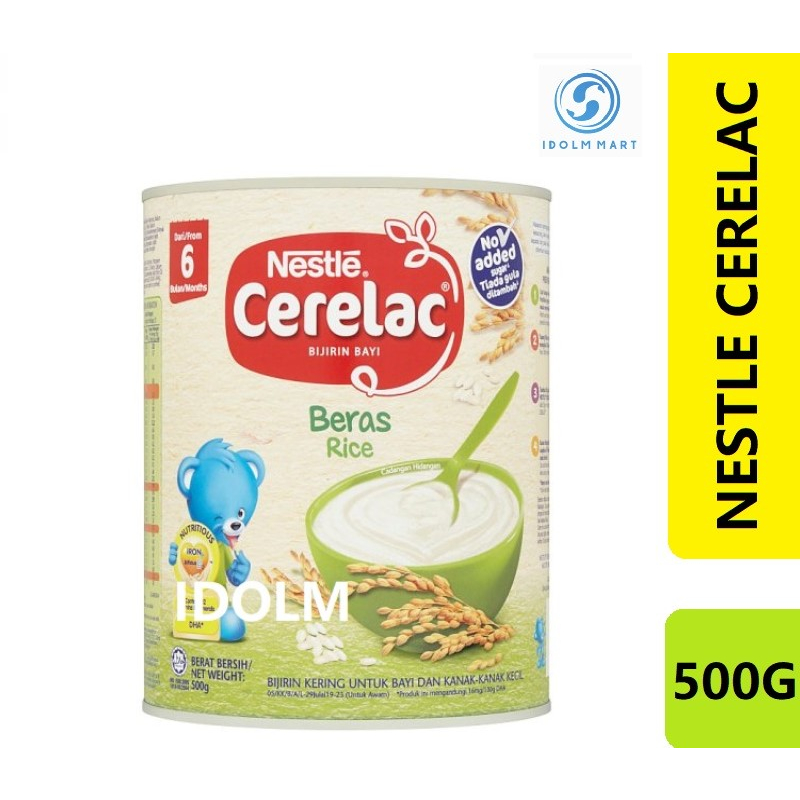 Nestlé Cerelac Rice from 6 Months 500g | Shopee Singapore