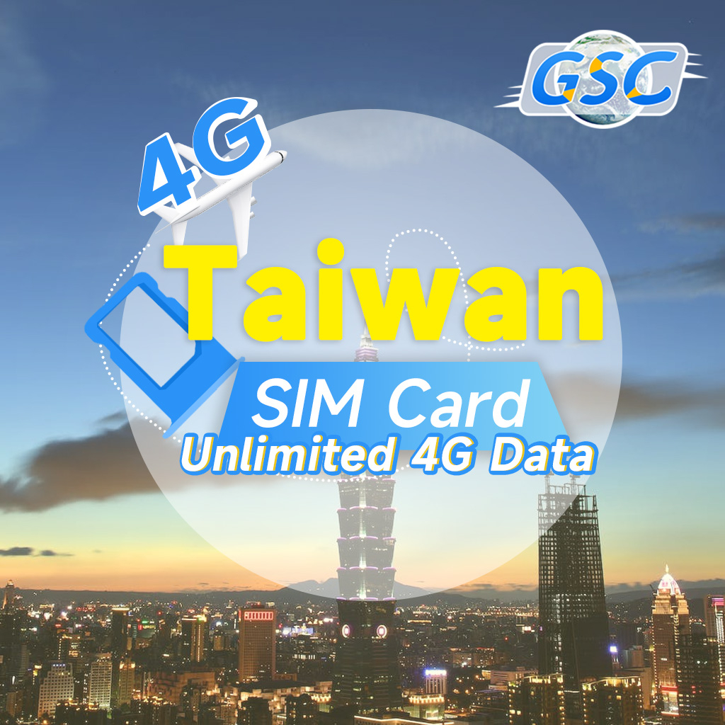 Taiwan SIM Card 115 Days 4G High Speed Unlimited Data Support eSIM