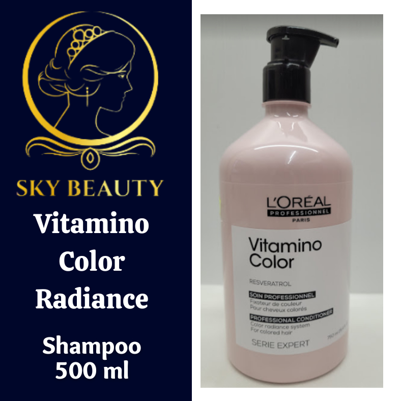 L'Oreal Vitamino Color Radiance Shampoo 500ml (MADE IN SPAIN/Expiry 06/