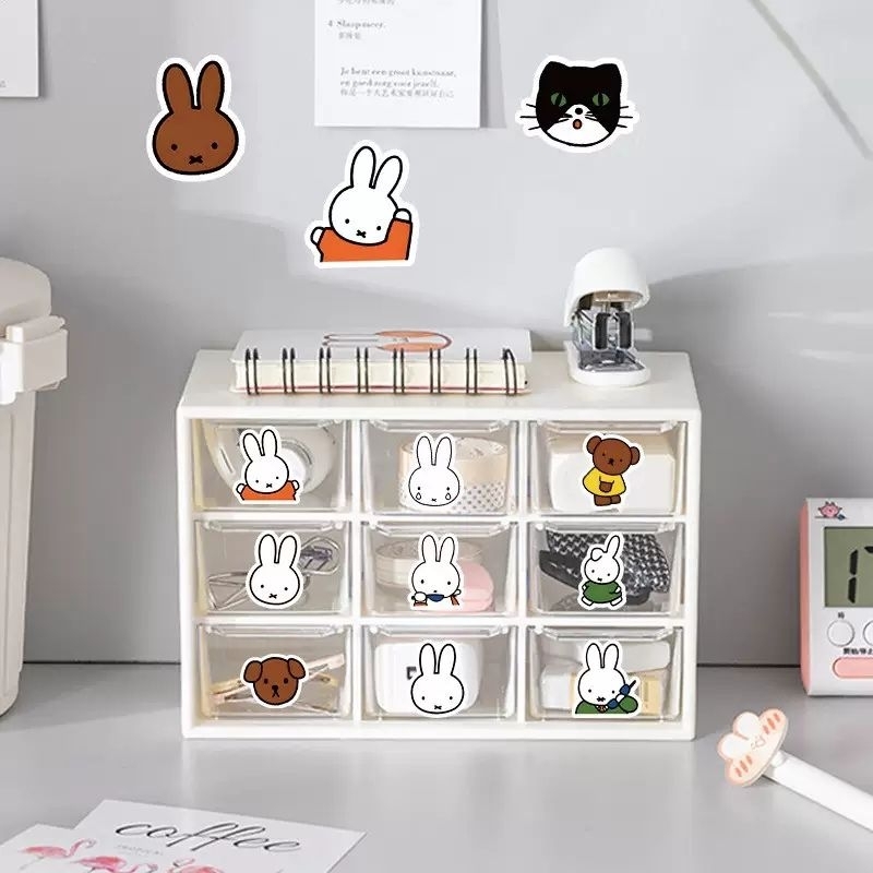 PO Miffy Stickers 50 Pieces Sticker | Shopee Singapore