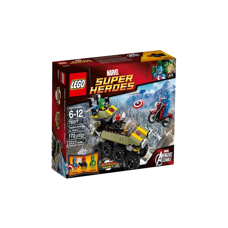 Spartan Lego 76017 Super Heroes Captain America vs Hydra Shopee Singapore