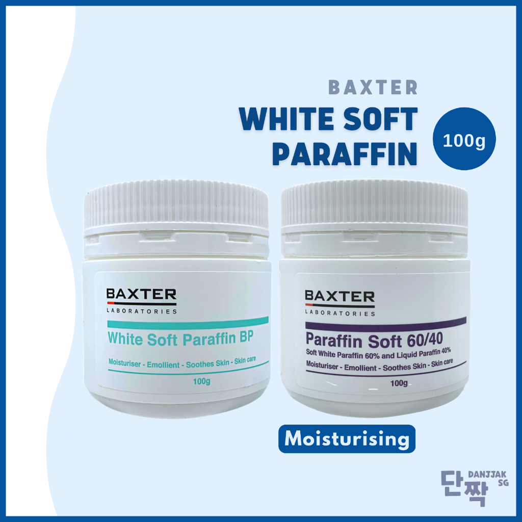 Baxter Laboratories White Soft Paraffin BP 100g / Paraffin Soft 60/40 ...