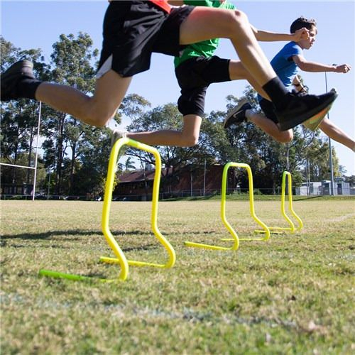 Agility Training Hurdles, 5-Pack - Hi Visibility Speed Endurance Indoor ...