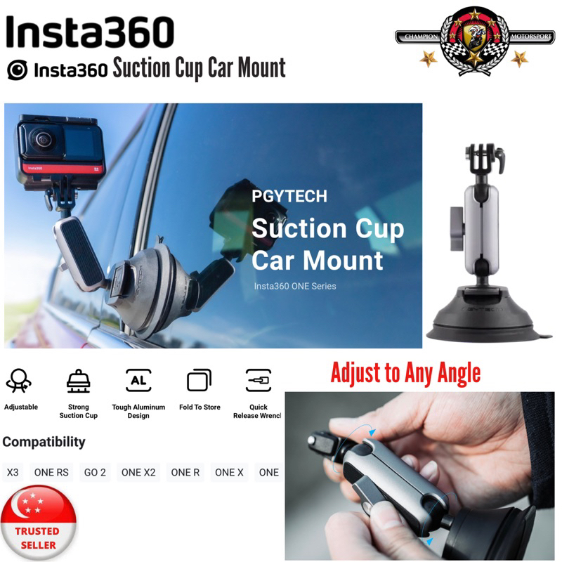 Insta360 Suction Cup Car Mount