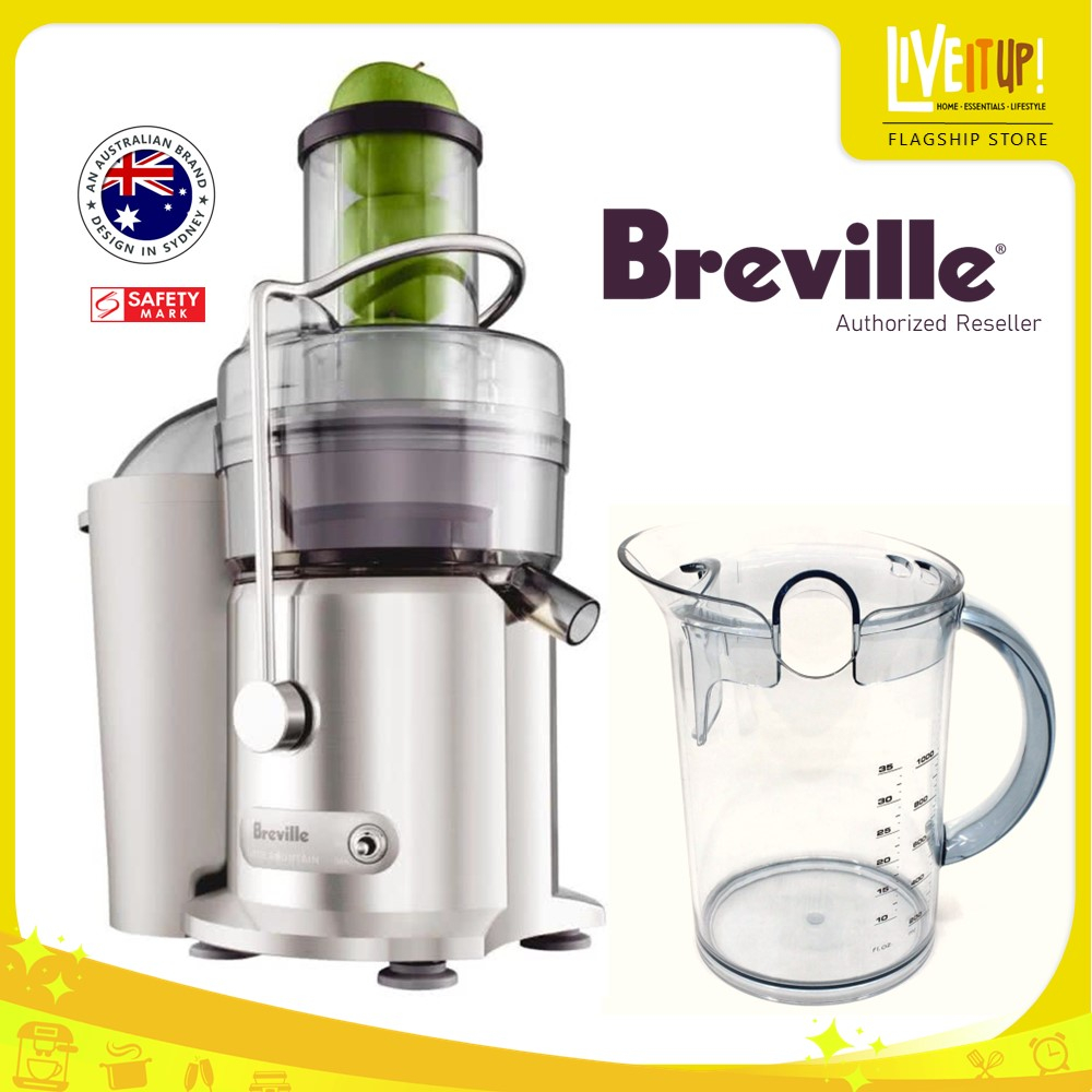 Breville the Juice Fountain Max Juicer Chrome BJE410 A Shopee