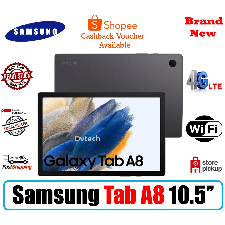 Samsung Galaxy Tab A8 10 5 Inch X200 X205 4gb 64gb 3gb 32gb