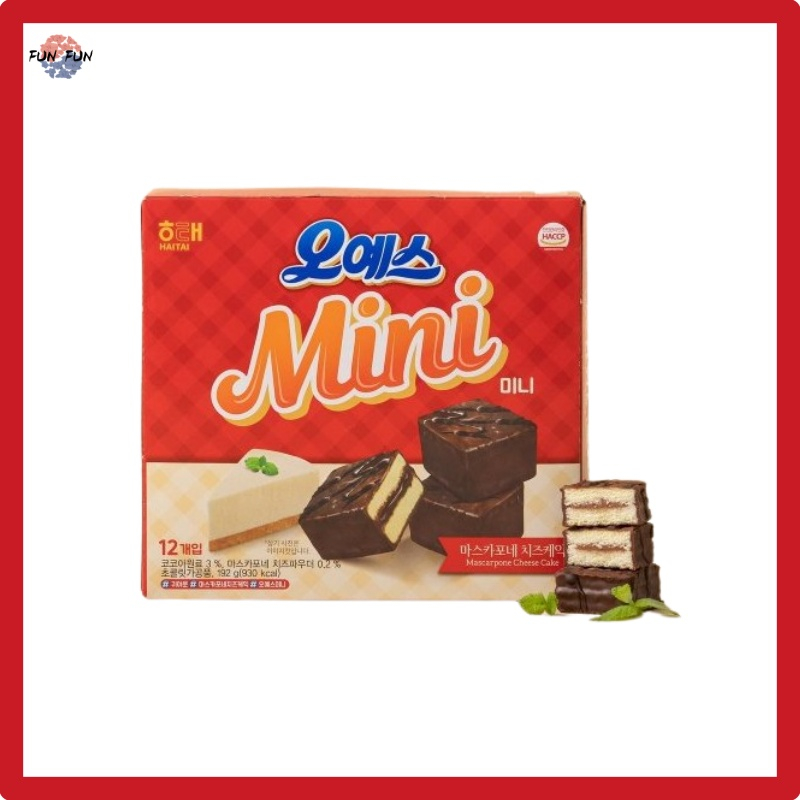 [HAITAI] Oyes Mascarpone Cheese chocolate cake Oyes Mini 1 Box (12p ...