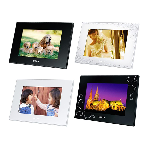 Sony Digital Photo Frame Type BuiltIn Memory 256Mb Black DPFD75/B