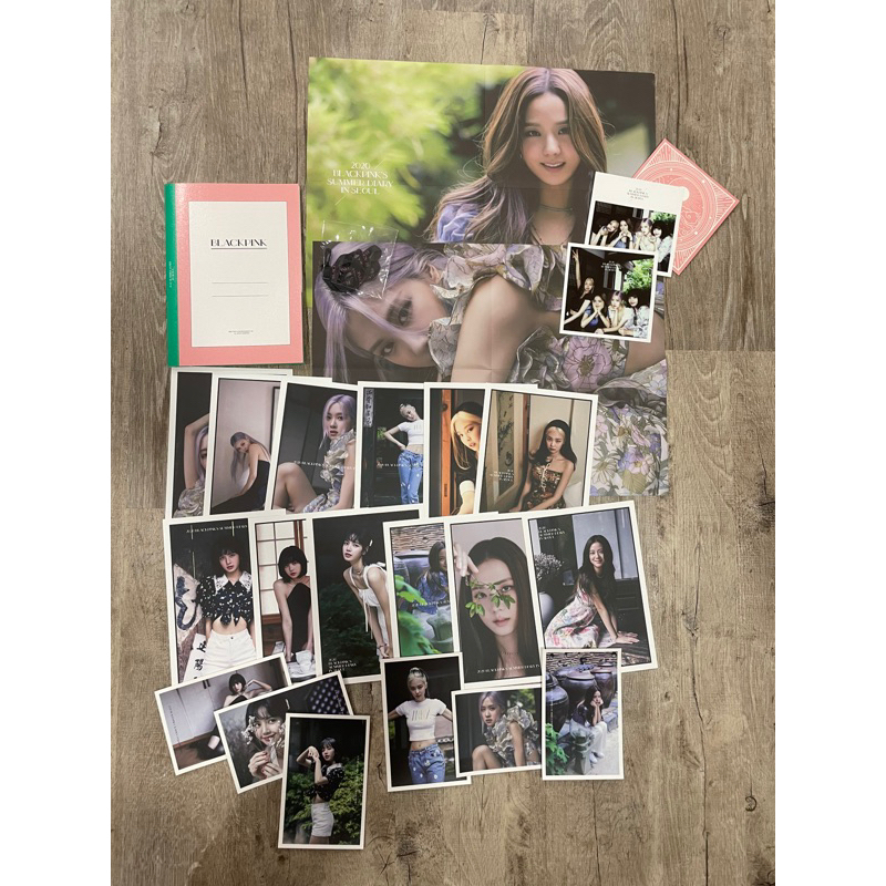 Blackpink Summer Diary in Seoul 2020 Poster Photocard / Pc