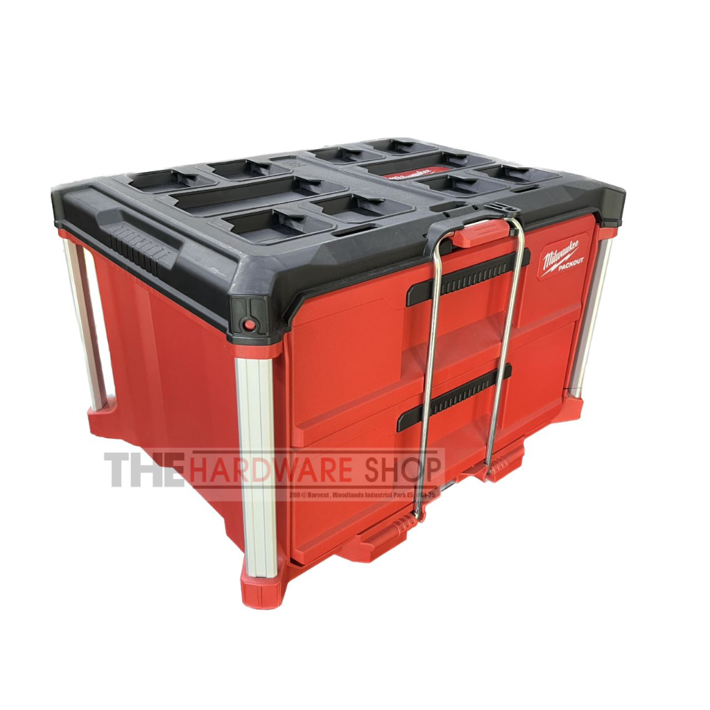 Milwaukee 48-22-8442 PACKOUT 2 Drawer Tool Box | Shopee Singapore