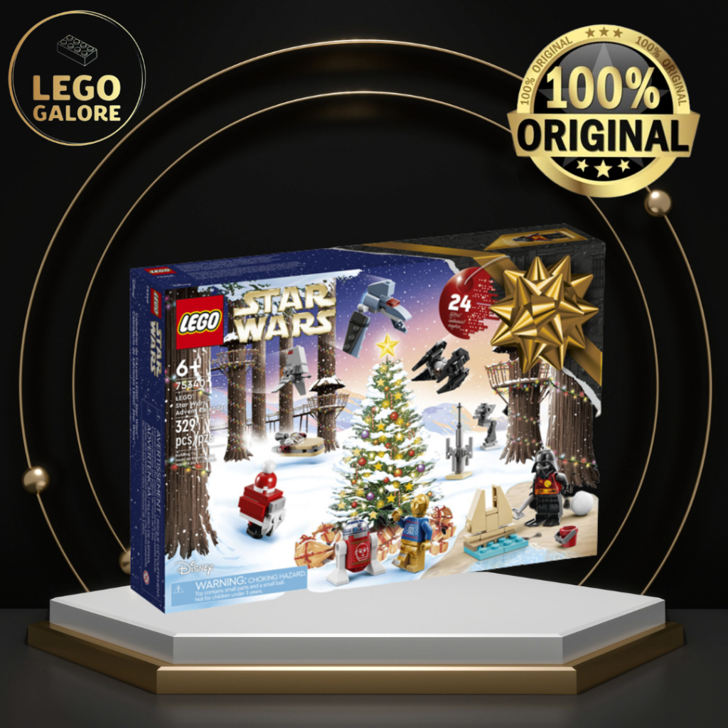 [Lego Galore] LEGO Star Wars 75340 Star Wars Advent Calendar (2022) Shopee Singapore