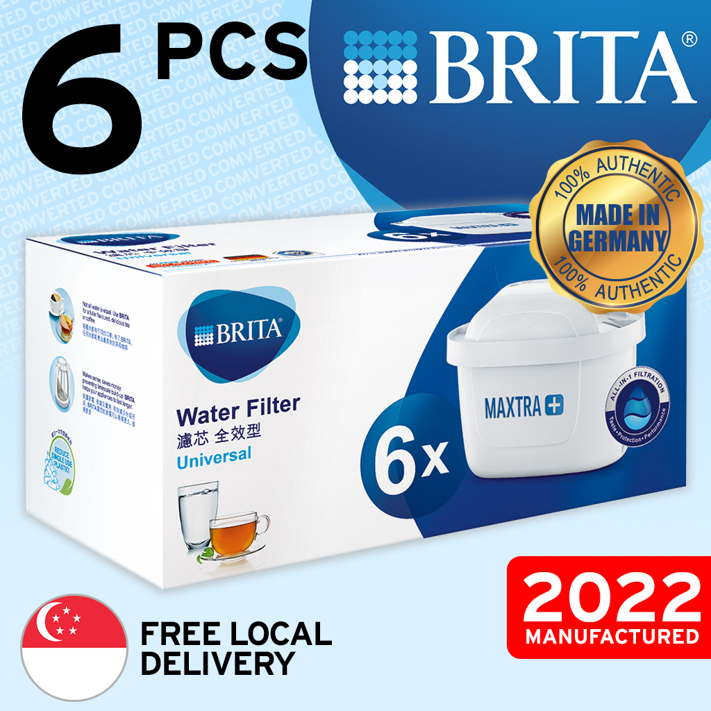 Brita Maxtra Water Filter Cartridges 4 Filters Sealed Made In