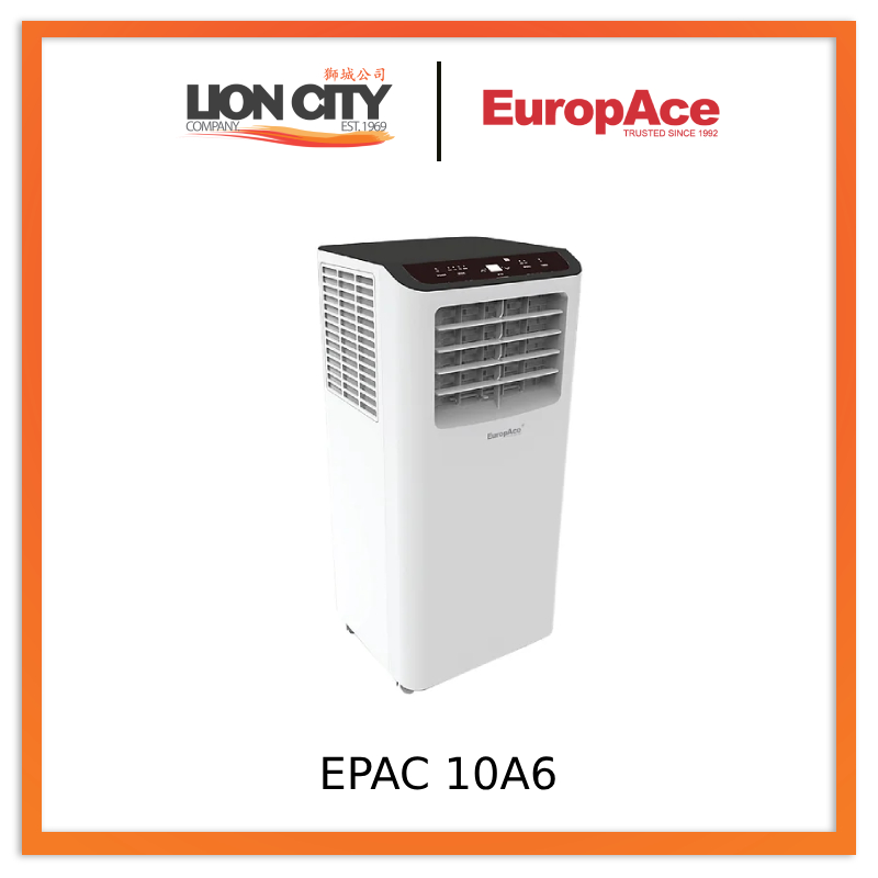 EuropAce EPAC 10A6 10,000 BTU Portable Air Con Shopee Singapore