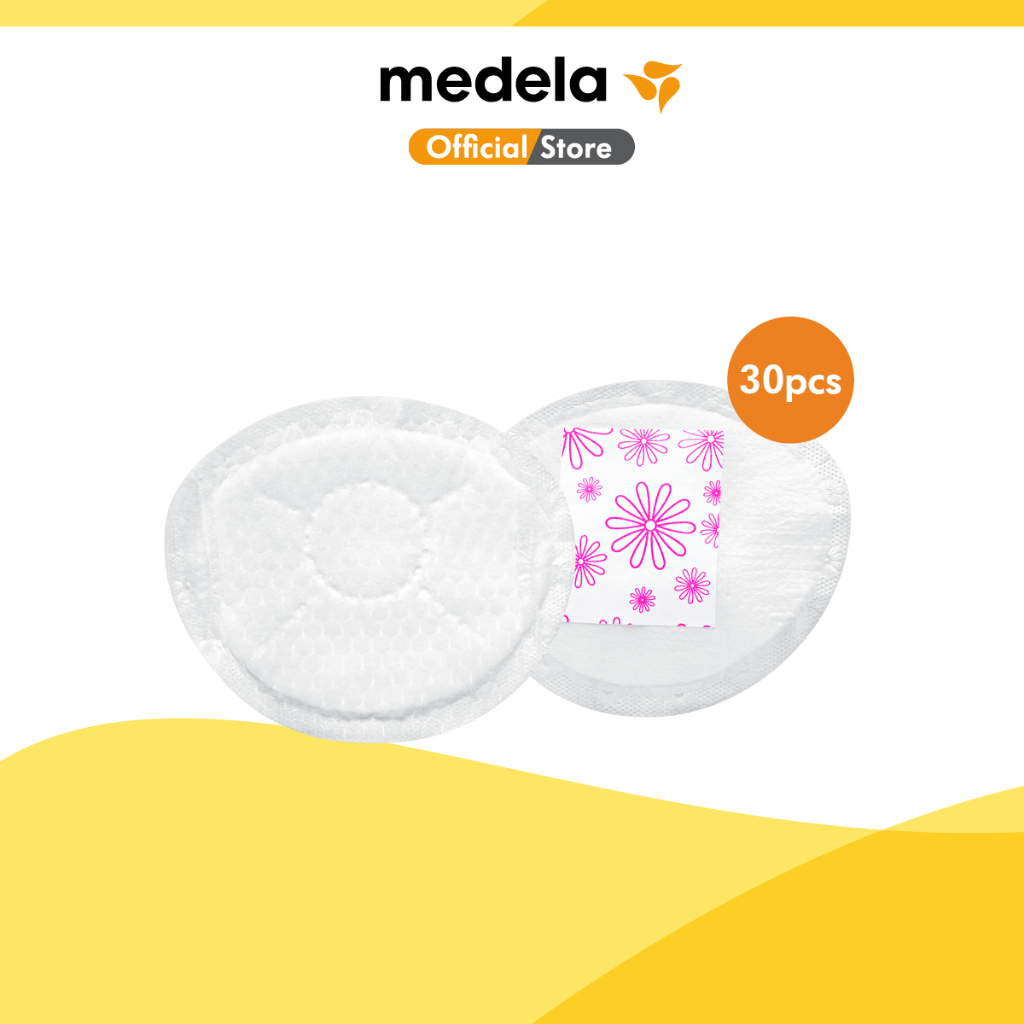Medela Safe & Dry Ultra-thin Disposable Nursing Breast Pads 30's  (Regular/Super) - Baby Needs Online Store Malaysia