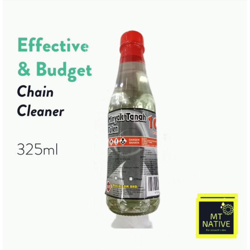 Kerosene [Effective and budget Chain Cleaner] 325ml turpine minyak tanah Shopee Singapore