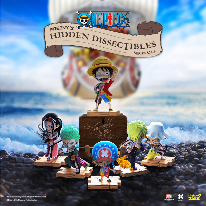 Mighty Jaxx Freeny's Hidden Dissectibles: One Piece (Series 1) | Shopee ...