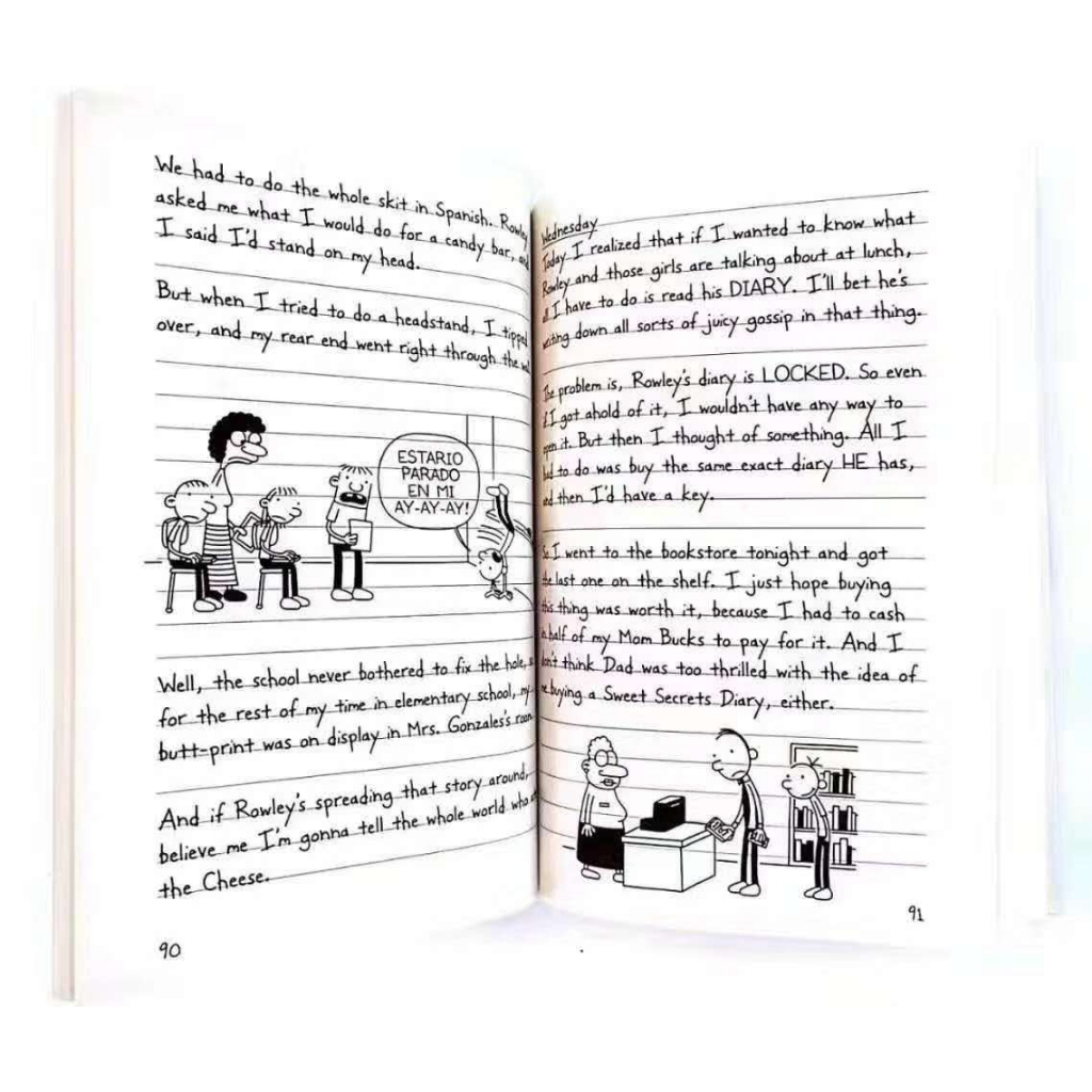 SG Stock] Diary of a Wimpy Kid Boxed Set by Jeff Kinney (25 Books