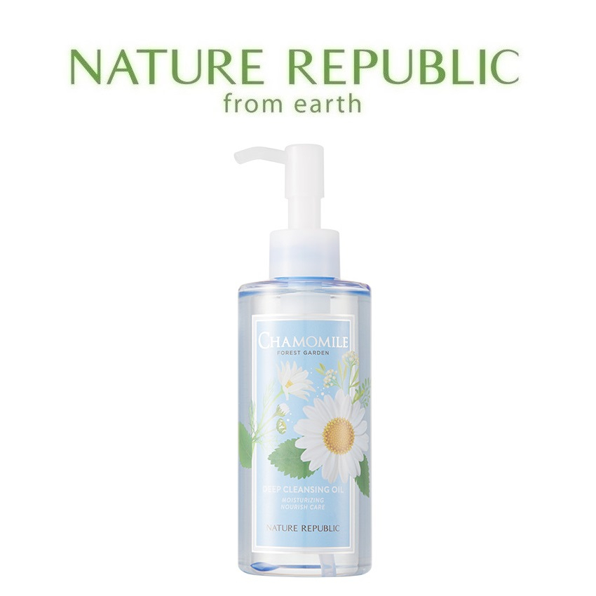 [NATURE REPUBLIC] Forest Garden Chamomile Cleansing Oil 200ml | Shopee ...