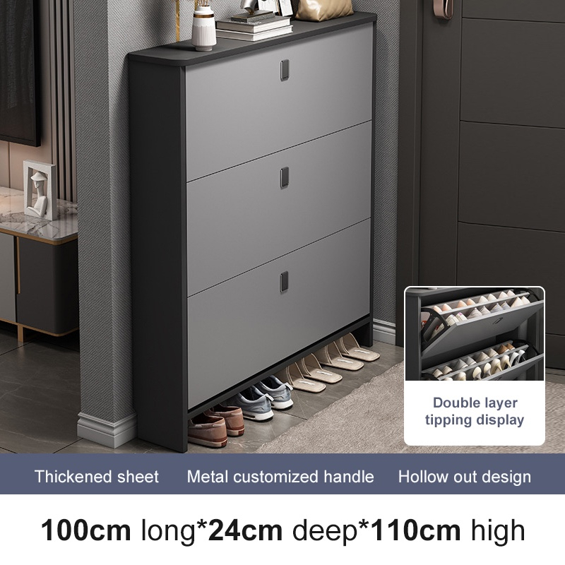 🔥SG Ready Stock🔥Upgrade Double Layer Shoe 17/24cm Shoe Rack