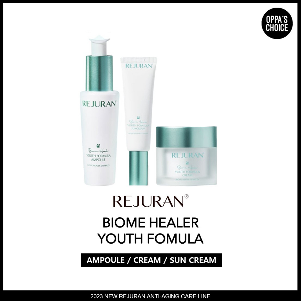[2023 NEW] REJURAN BIOME HEALER YOUTH FORMULA (AMPOULE, CREAM, SUN
