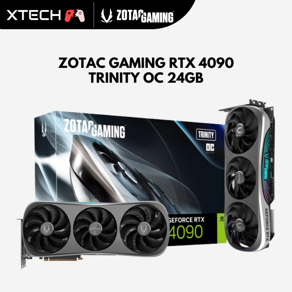 ZOTAC GAMING GEFORCE RTX 4090 TRINITY OC 24GB | Shopee Singapore