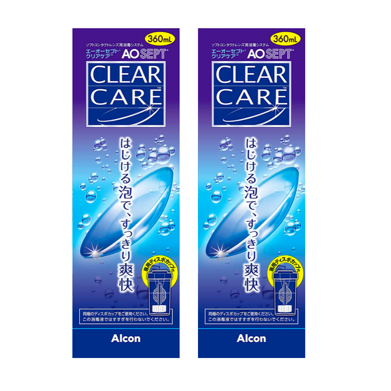 AO Sept Clear Care 360ml Contact lens solution / contact care