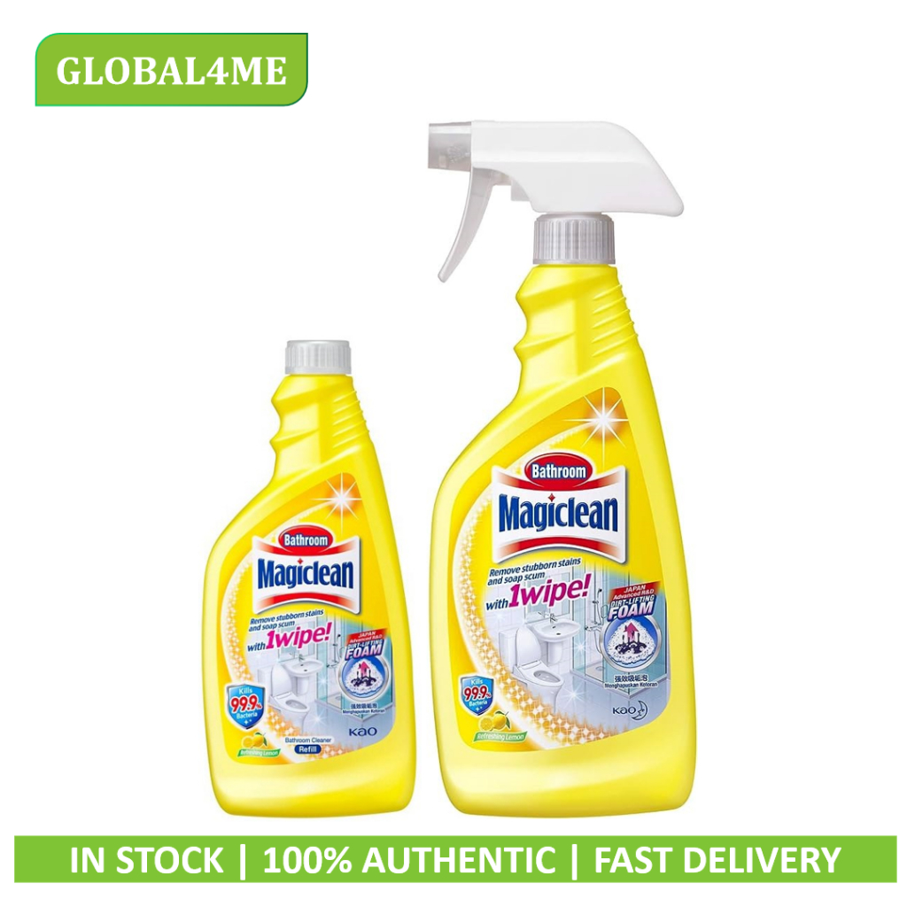 Magiclean Bathroom Trigger 500ml- Lemon scent | Shopee Singapore