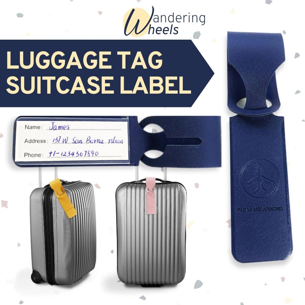 🇸🇬 Luggage Tag / Travel Label for Baggage Suitcase Luggage / Luggage ...