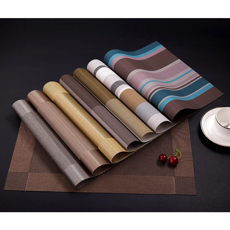 [Local Stock] Washable PVC European style Table Place Tablemats Stain ...