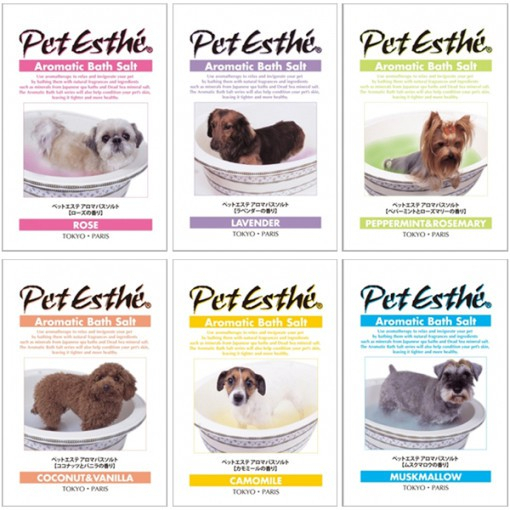 [Pet Esthe] Aromatic Bath Salt Series for Dogs 15g Shopee Singapore