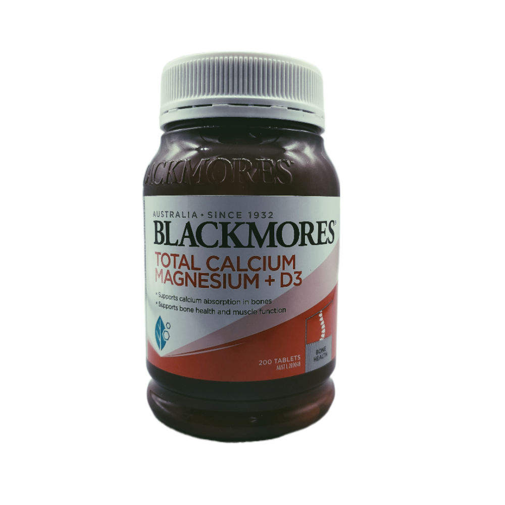 Blackmores total calcium magnesium + D3 200 Tablets Shopee Singapore