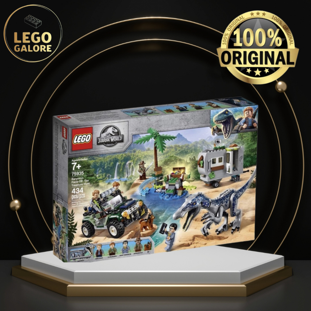 [Lego Galore] LEGO Jurassic World 75935 Baryonyx Face-Off: The Treasure ...