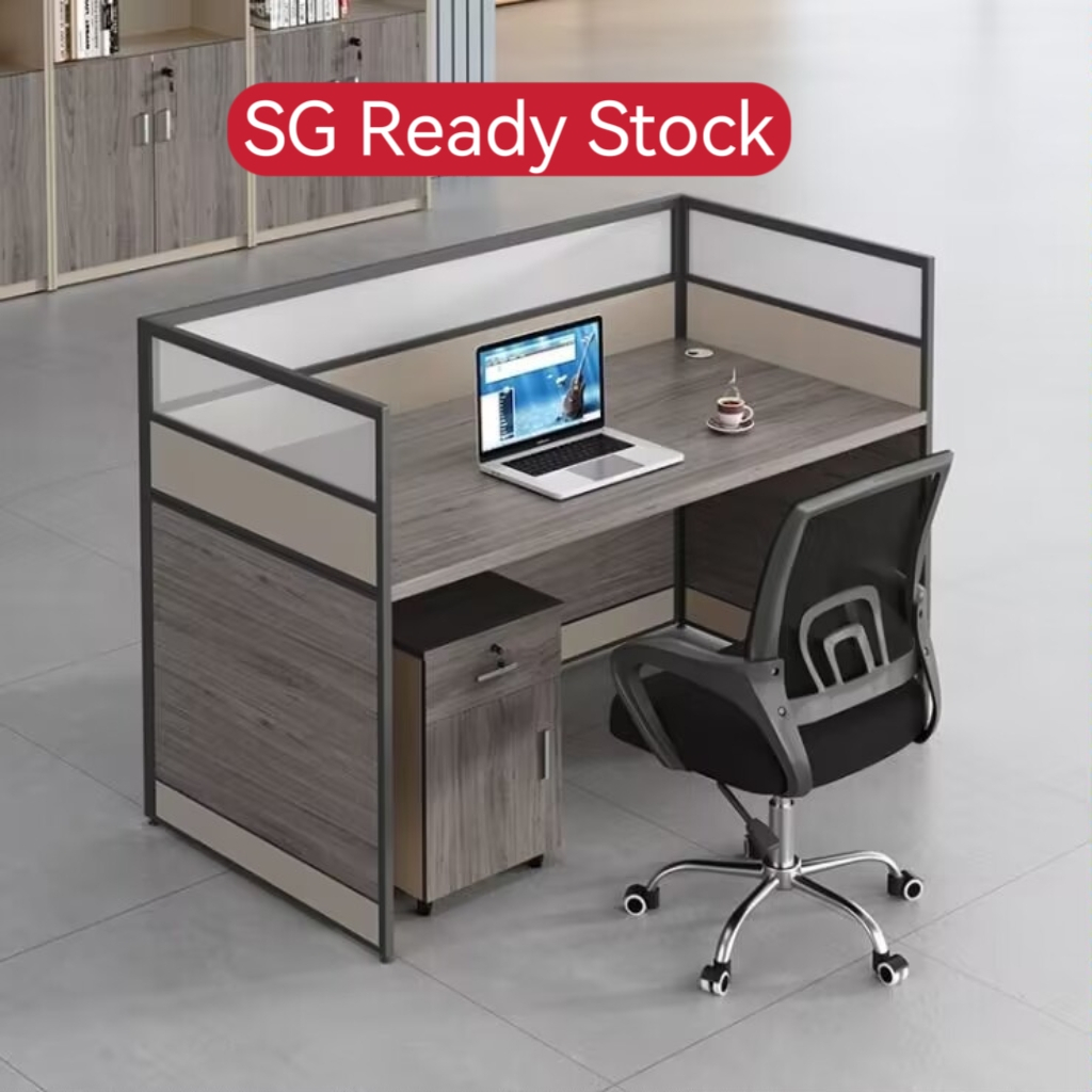 SG H201 Executive Workstation,with high partition,with/without pedestal ...