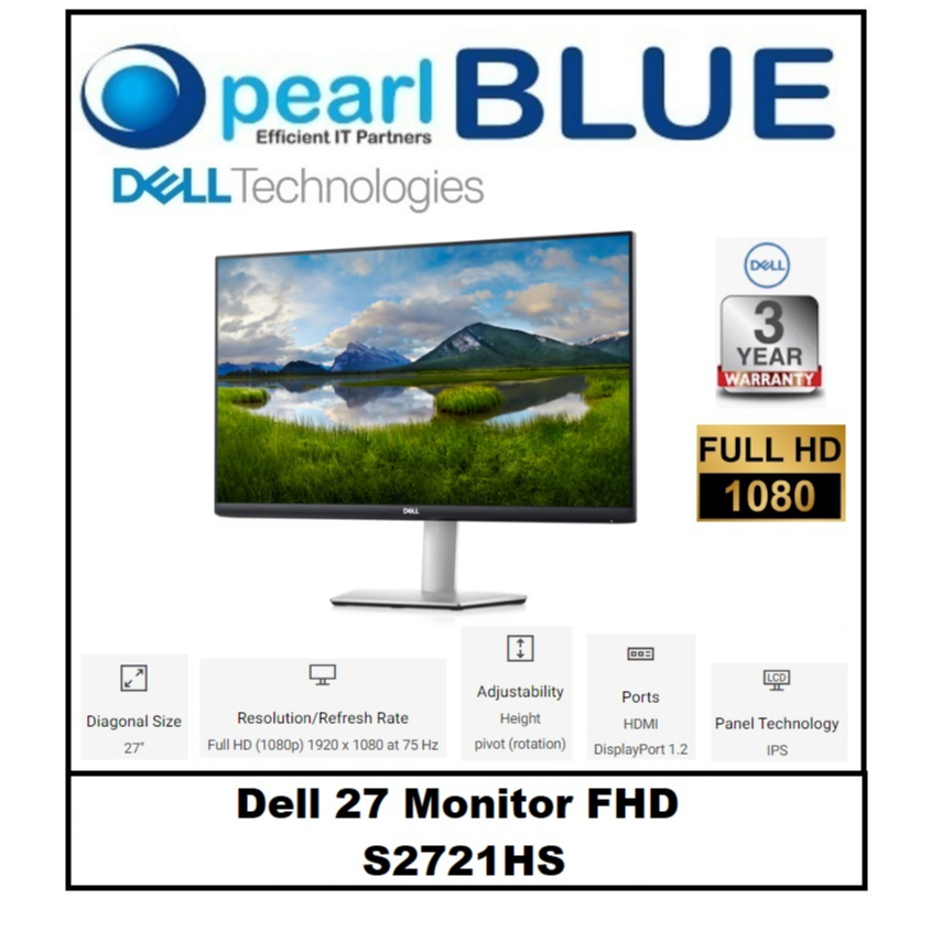 Dell 27 Monitor - S2721HS (replacement for S2719HS) | Shopee Singapore