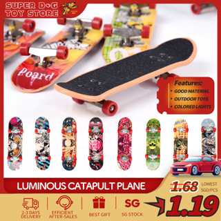 Lovely Hot Sale Creative New Design New Novelty Popular Color Random FingerBoard  Kids Children Gift Toys Mini Finger Skateboard