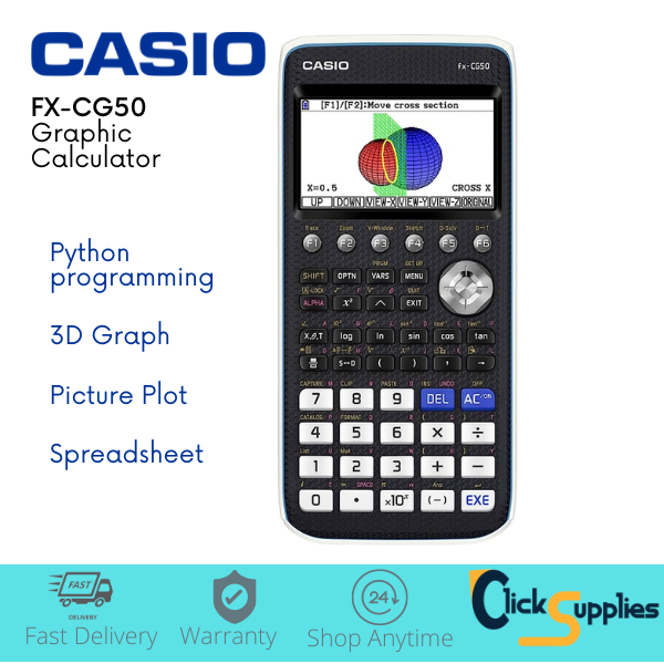 Casio fx cg50 clearance graph