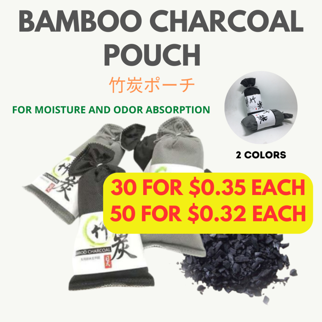 🔥SG INSTOCK🔥Bamboo Charcoal Pouch Odour Absorbing Air Purifier🔥 Car