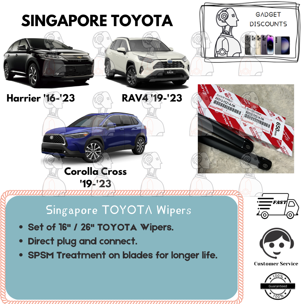 Toyota CHR Harrier RAV4 Corolla Cross 20122023 Super Clean Windscreen